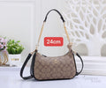 Coach Signature Canvas Shoulder Bag – Brown - View 5