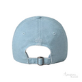 Alo Yoga | Washed Off-Duty Adjustable Baseball Cap in Light Denim Blue - View 3