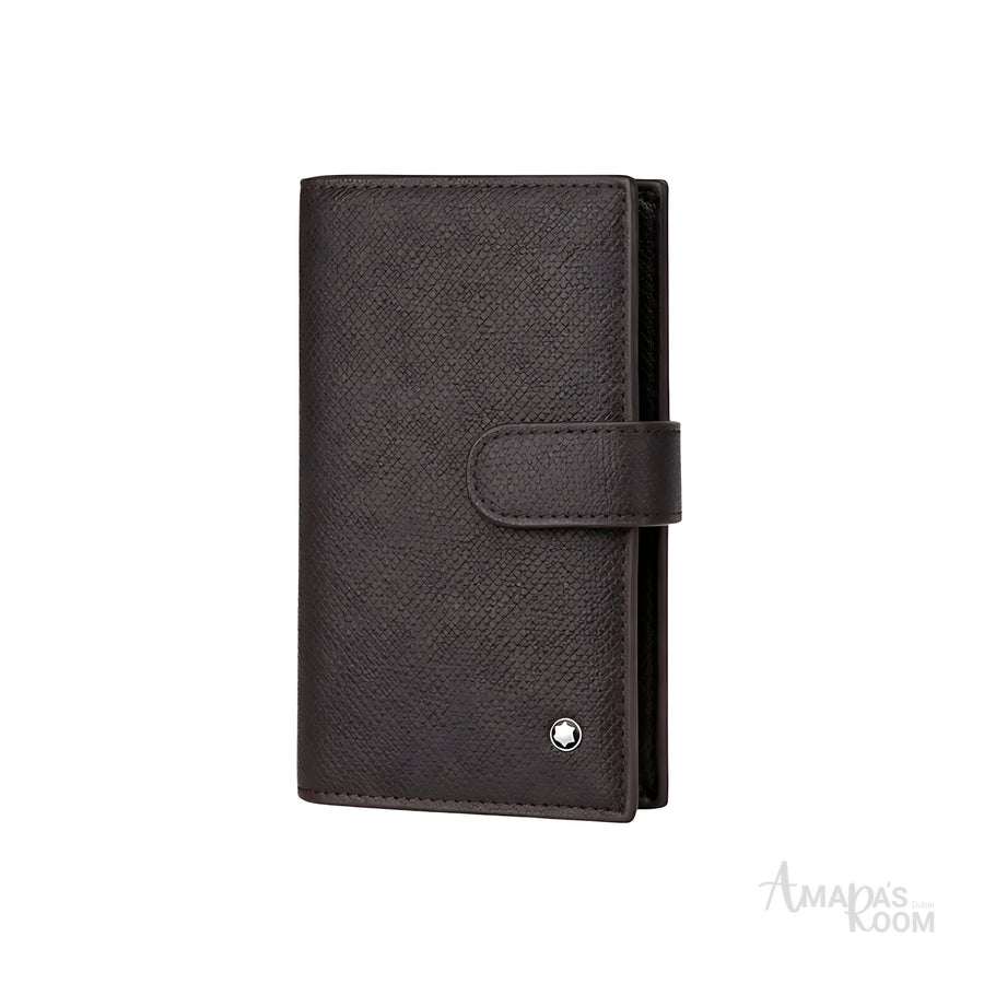 Mont Blanc Wallet | Mont Blanc Large Brown Leather - View 1