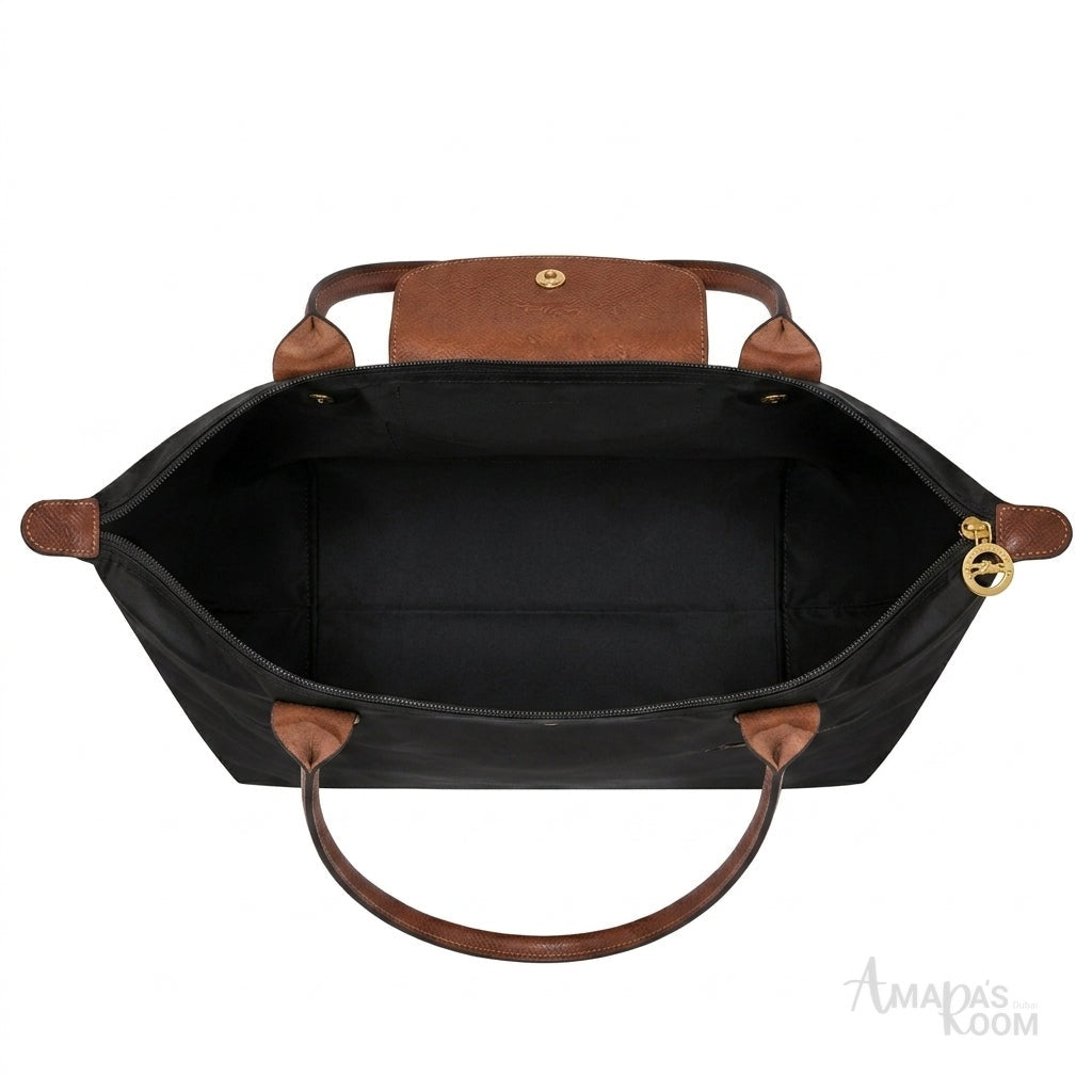 Longchamp Le Pliage Original Tote Bag – Black - View 3