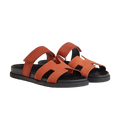 Hermès Chypre Sandals – Rose Bois De Santal - View 1