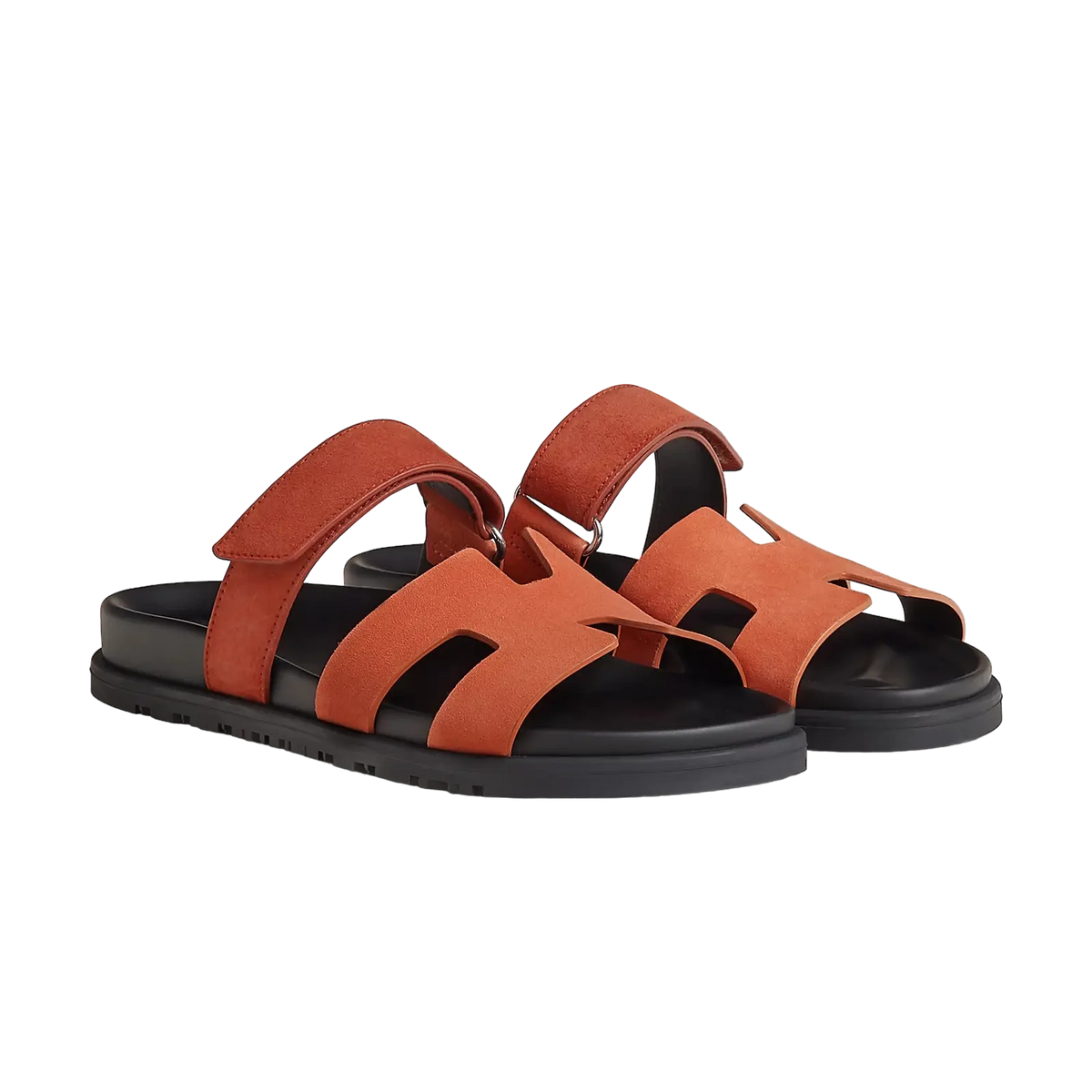 Hermès Chypre Sandals – Rose Bois De Santal - View 1