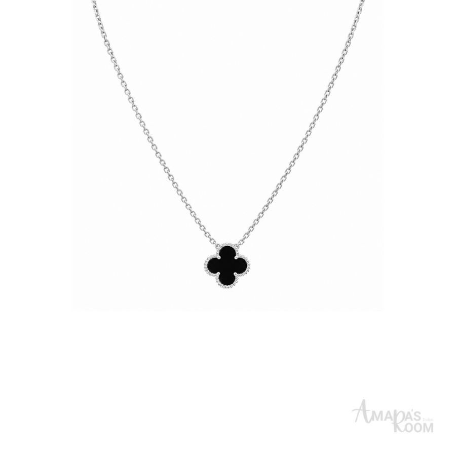 Van Cleef Jewelry | Alhambra Black Necklace