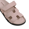 Hermès Chypre Sandals – Pink Suede - View 2