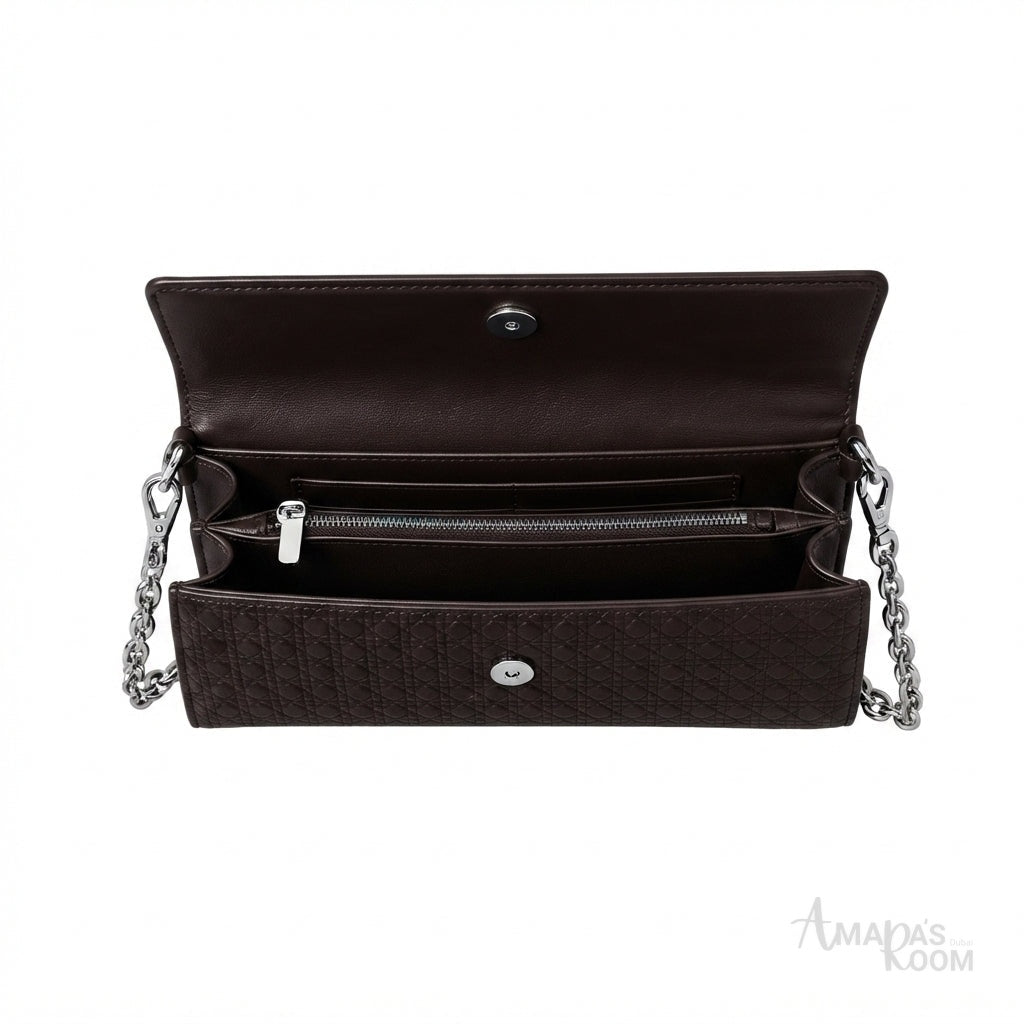 Dior Wallet on Chain – Black - View 2