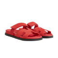 Hermès Chypre Sandals – Rose Vermillon - View 1