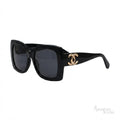 Chanel Bold Sunglasses – Black - View 2