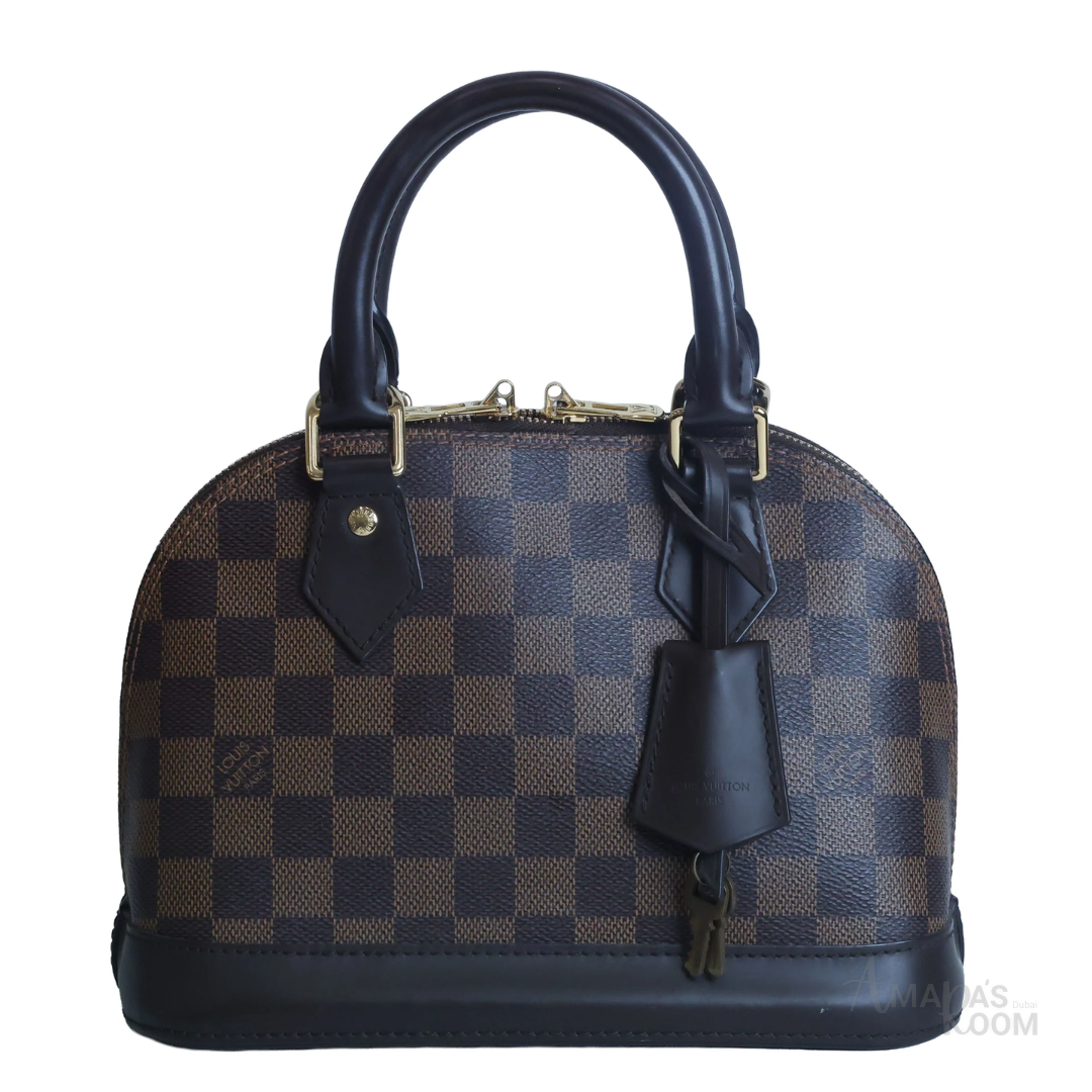 Louis Vuitton Alma BB Bag – Damier Ebene - View 1