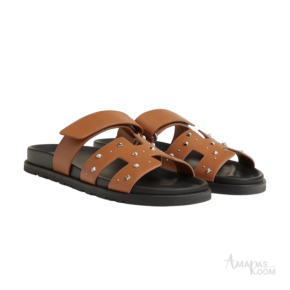 Hermès Chypre Sandals – Naturel - View 1
