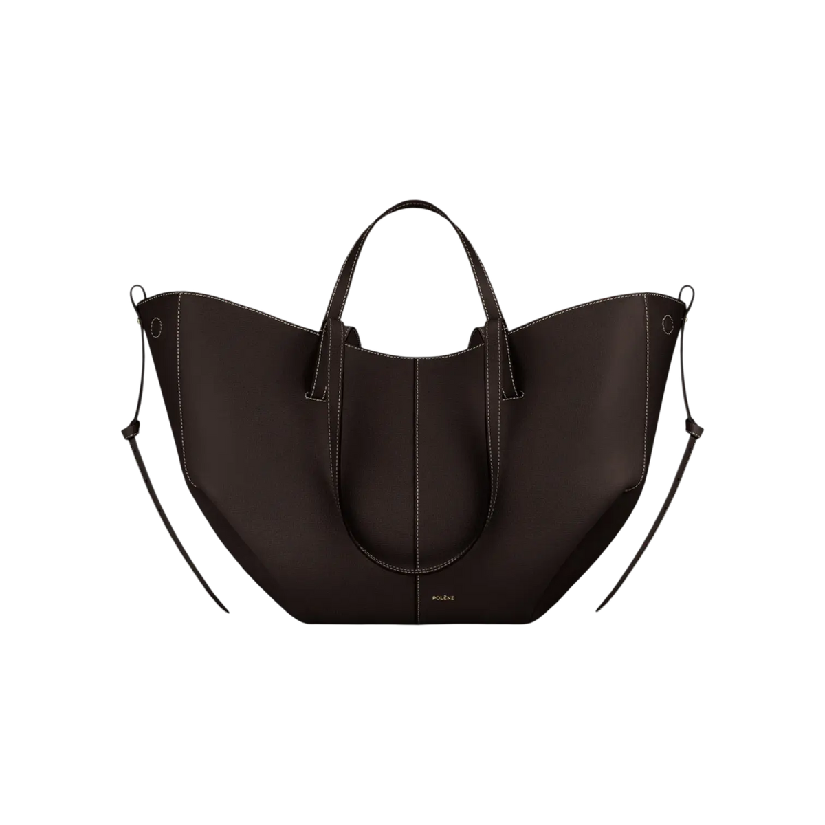 Polène Cyme Tote Bag – Ebony - View 1