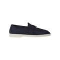 Loro Piana Summer Charms Loafers – Argo Blue Melange - View 2