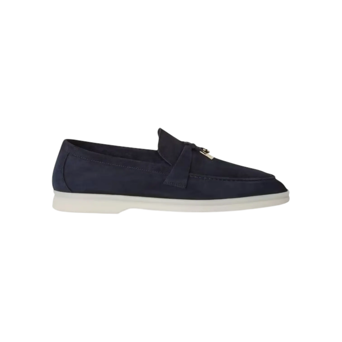 Loro Piana Summer Charms Loafers – Argo Blue Melange - View 2