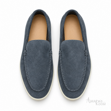 Loro Piana Footwear | Summer Walk Suede Grey
