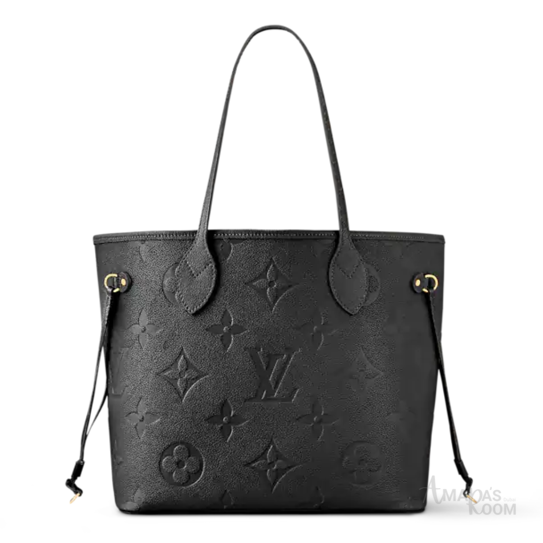 Louis Vuitton Neverfull MM Bag – Black - View 1