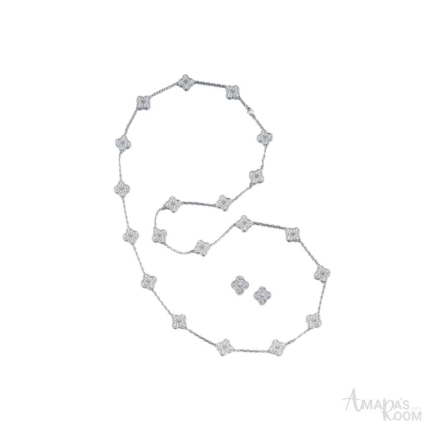 مجوهرات Van Cleef & Arpels | طقم ذهب وفضة وعقيق