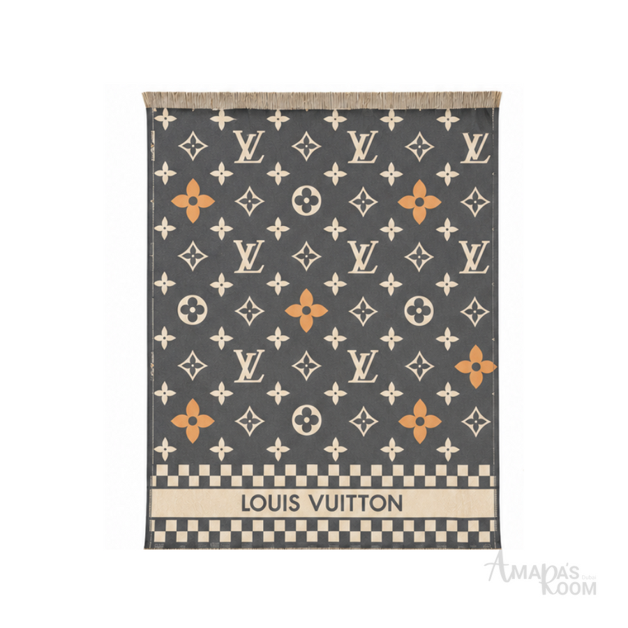 Louis Vuitton | Scarf Wild At Heart Slate Grey - View 1