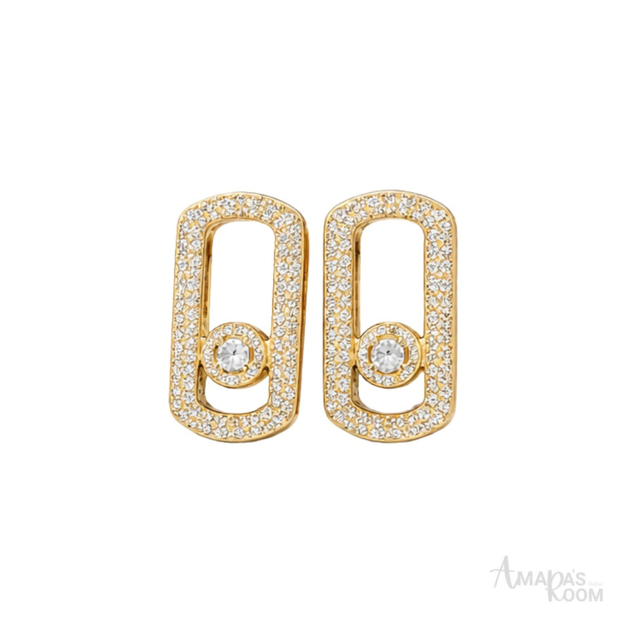Messika Jewelry | Diamond Pave Yellow Gold Diamonds