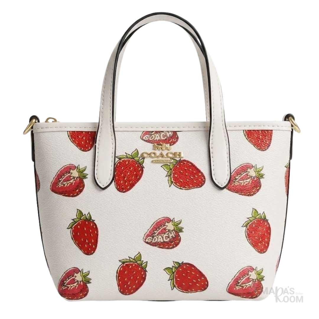 Coach Bag Mollie Tote Bag Chalk Multi - View 1