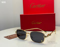 Cartier Sunglasses Gold-Tone – Black Lenses - View 3