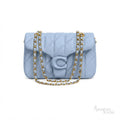 Coach Tabby Shoulder Bag – Light Blue - View 1