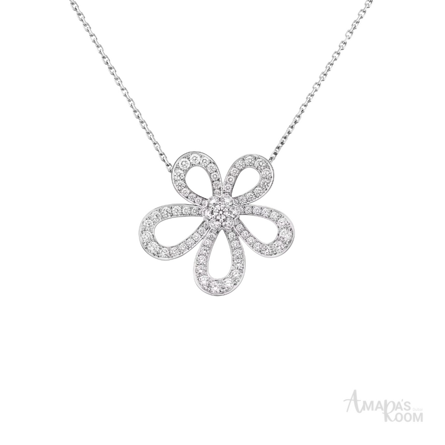 Van Cleef Flowerlace Pendant