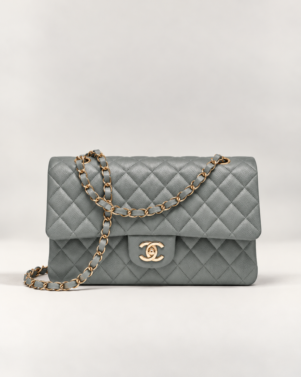 CHANEL CLASSIC BAG DOUPLE FLAP CHAIN