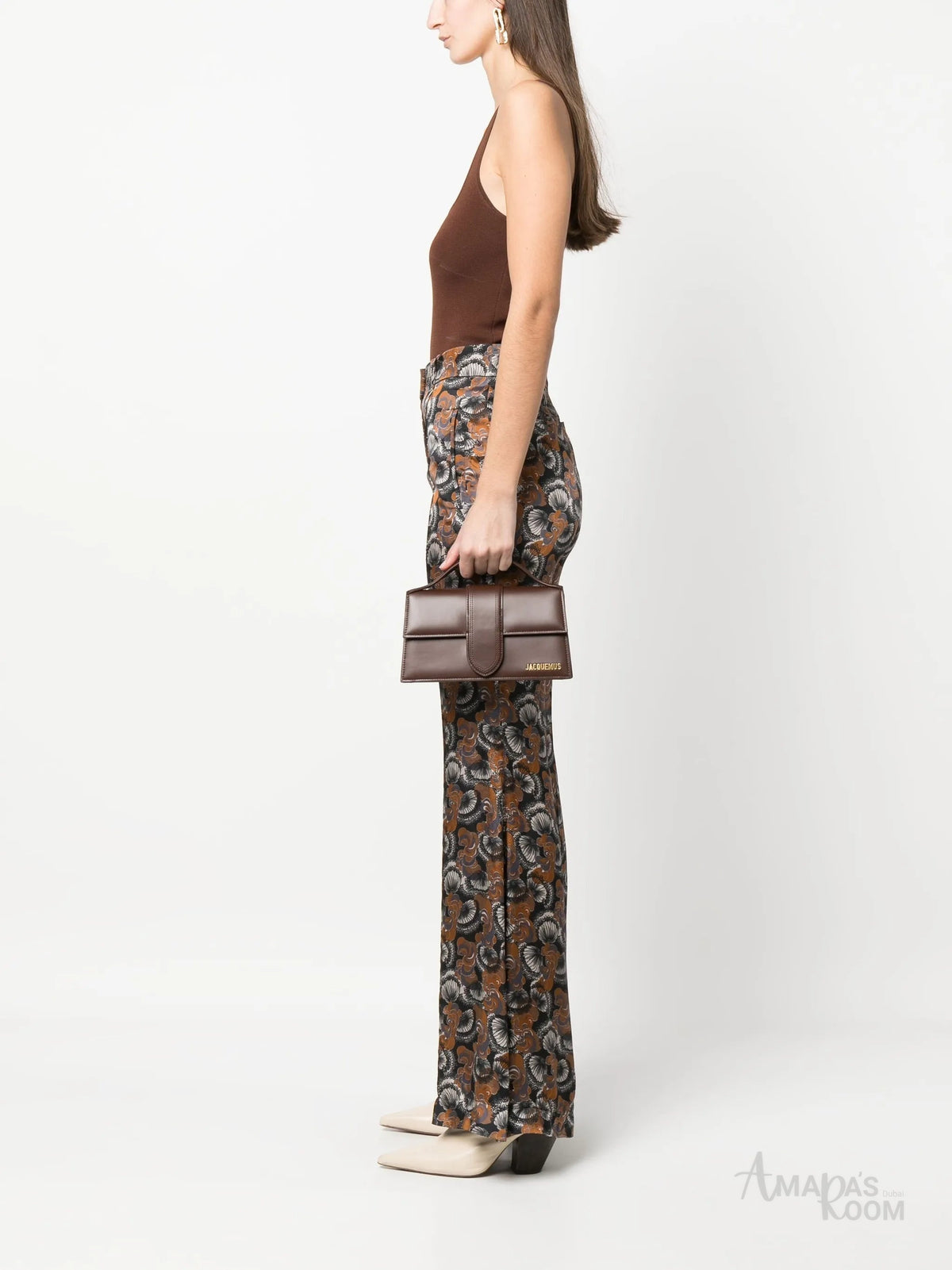 Jacquemus Le Bambino Long Shoulder Bag – Brown - View 4