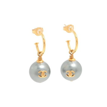 Chanel Jewelry | Silver Gold Pearls Glass Balls Earings
