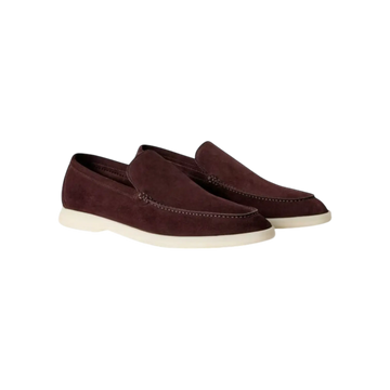 Loro Piana Summer Walk Loafers – Amarone - View 1