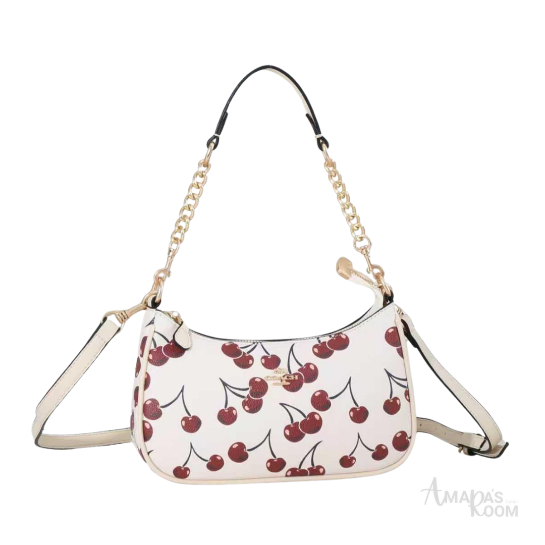 Coach Teri Shoulder Bag – Cherry Print - View 1