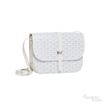 Goyard Belvedere Crossbody Bag – White - View 1