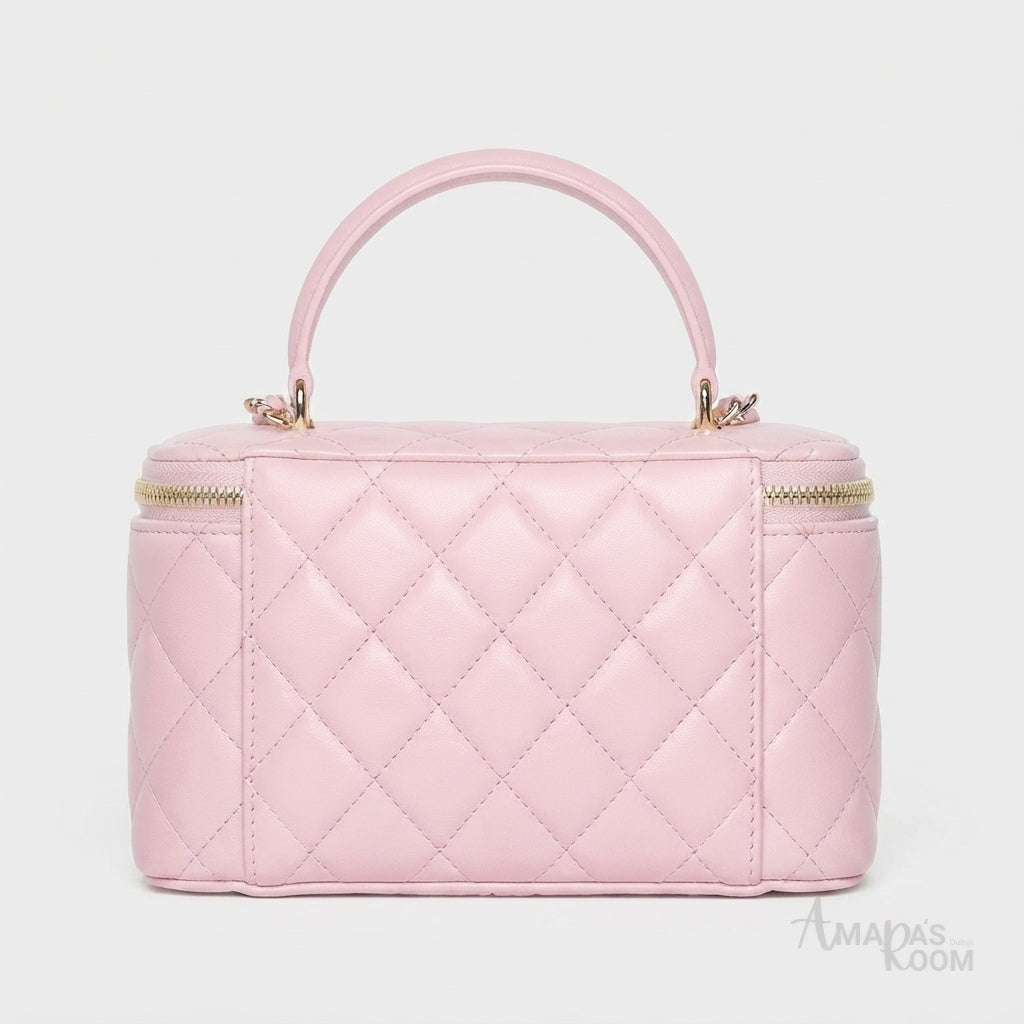Chanel Vanity Case – Light Pink - View 5