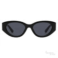 Miu Miu Mu Sunglasses 11WS – Black & Dark Grey Lenses - View 1