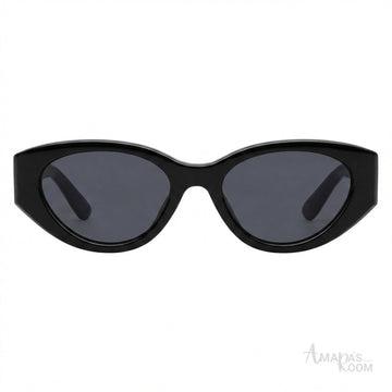 Miu Miu Mu Sunglasses 11WS – Black & Dark Grey Lenses - View 1