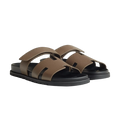 Hermès Chypre Sandals – Étoupe - View 1