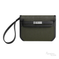 Hermès Depeche 25 Pouch – Tourbe / Noir - View 1