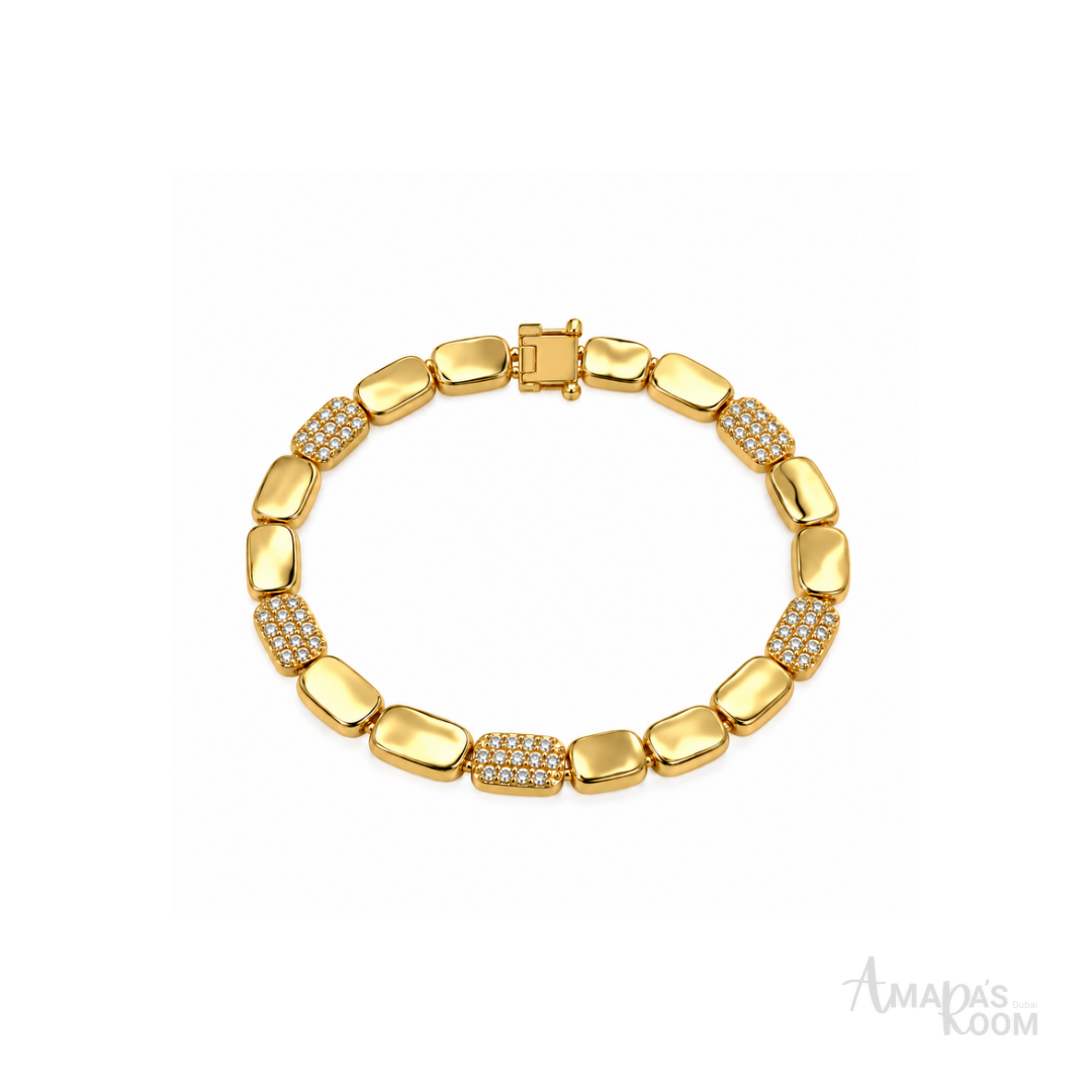 APM Monaco Gold & Diamond Set
