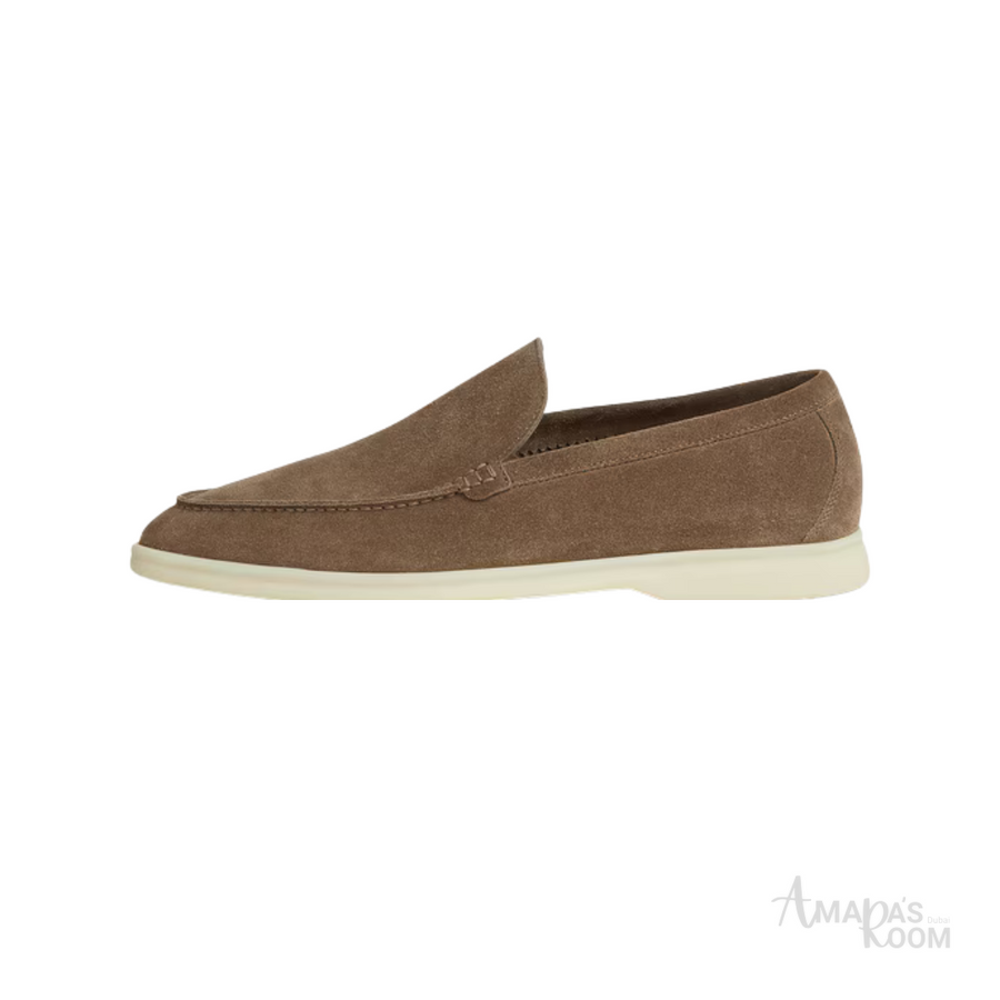 Loro Piana Footwear | Summer Walk Suede Brown