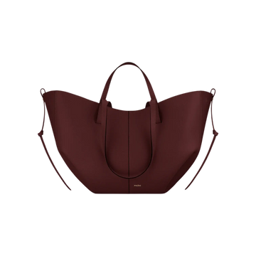 Polène Cyme Tote Bag – Black Cherry - View 1