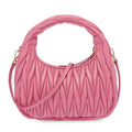 MIUMIU Wander Shoulder Bag in Matelassé Nappa Leather 