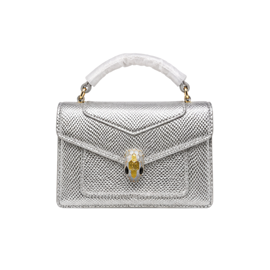 Bvlgari Bag Serpenti Forever Top Handle & Chain Shoulder Bag