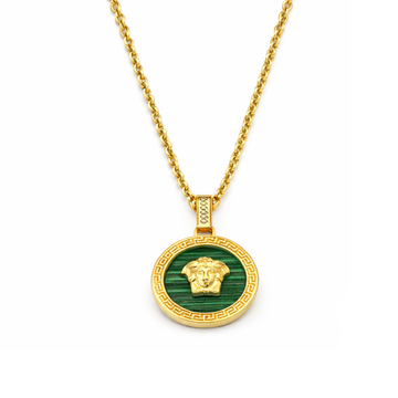 Versace Jewelry | Medusa Enamel & Crystal Greca Set