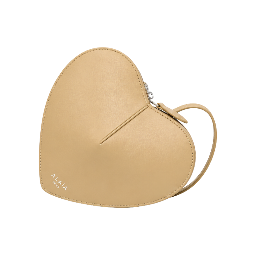 Alaïa Bag Le Cœur Bag Calfskin Light Skin