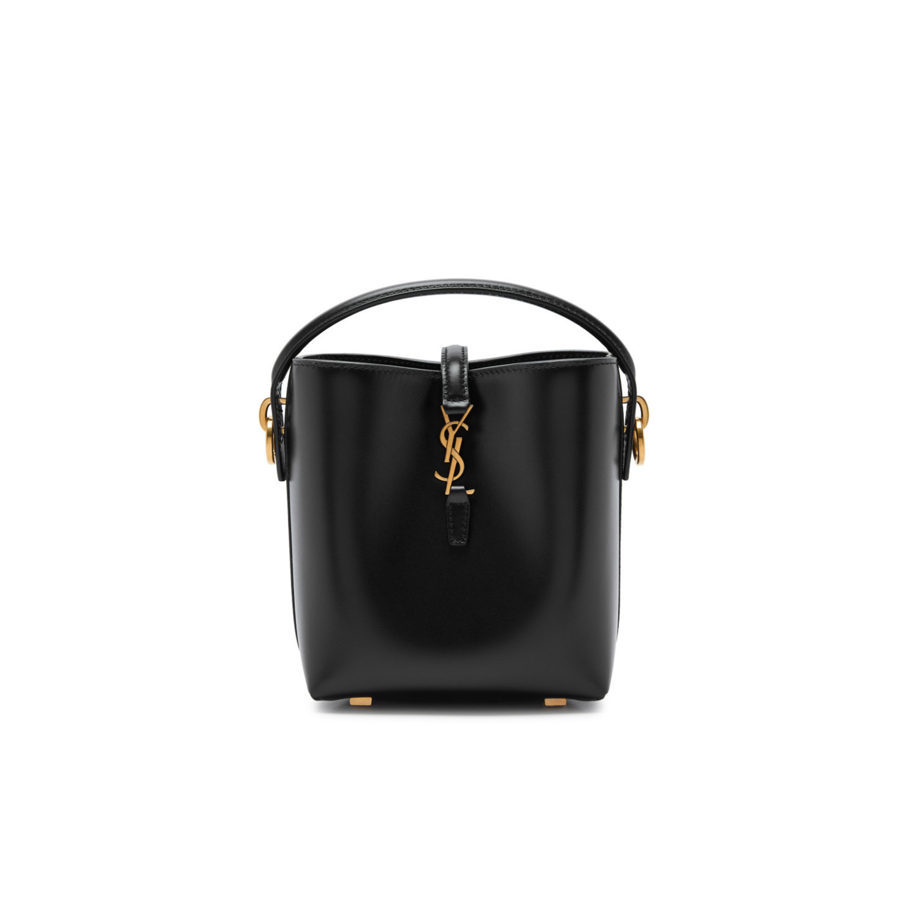 YSL Bag | Le 37 Mini Leather Bucket Bag