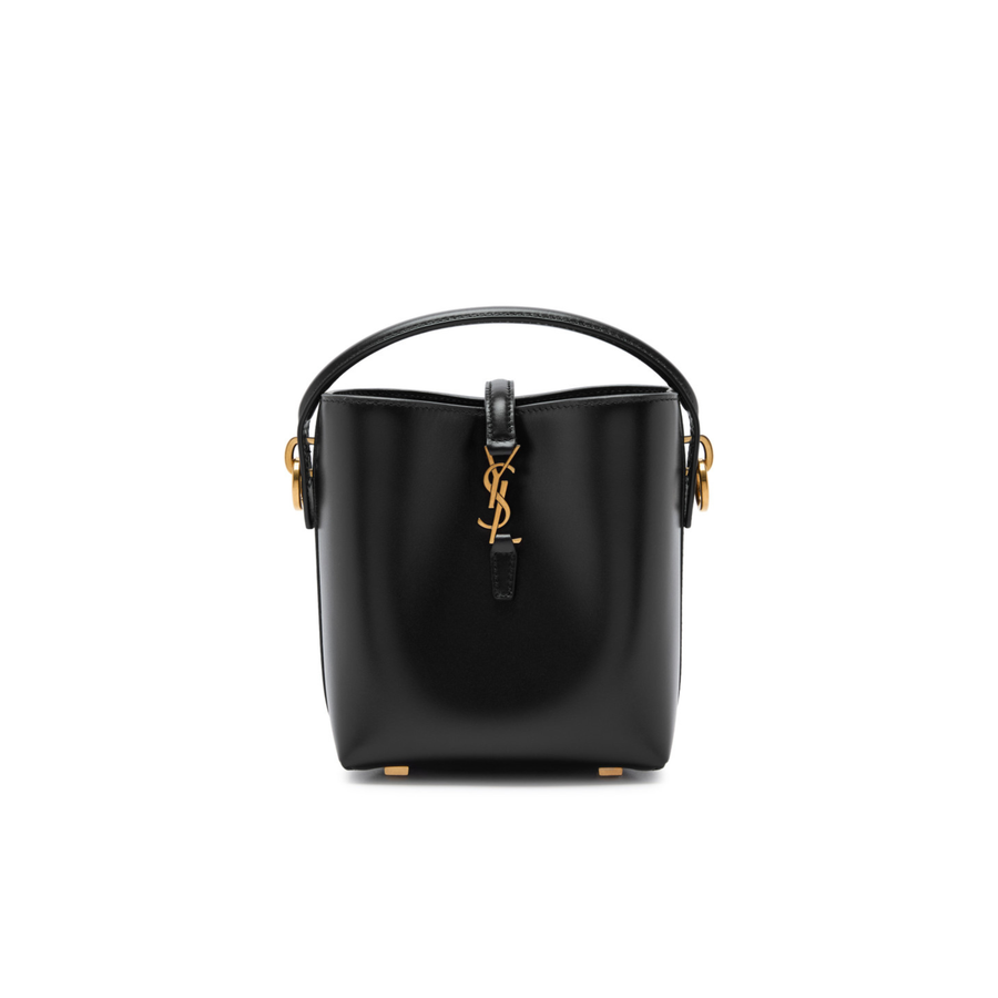 YSL Bag | Le 37 Mini Leather Bucket Bag