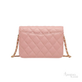 Chanel Wallet – Pink Quilted Caviar Leather - View 5