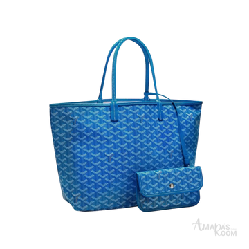 Goyard Saint Louis Tote Bag – Sky Blue - View 1