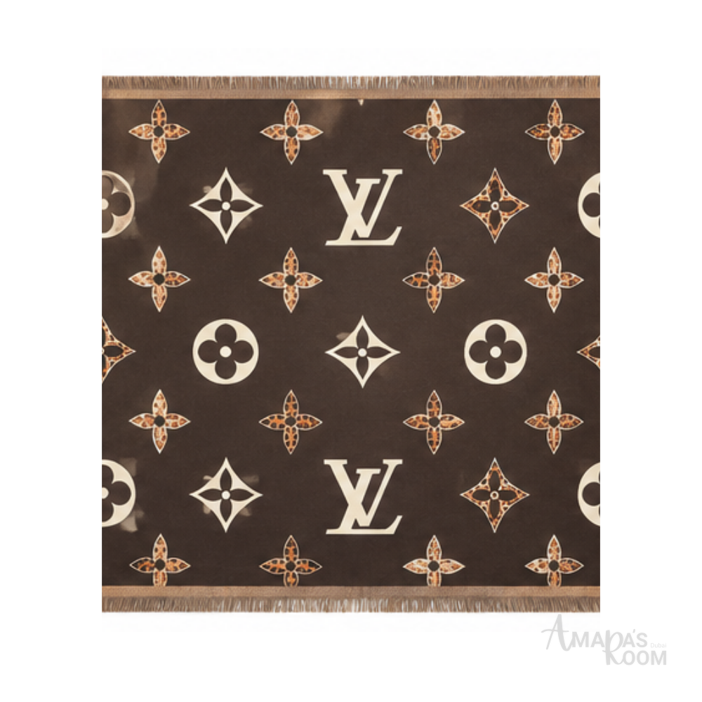 Louis Vuitton Scarf | Monogram Dark Brown