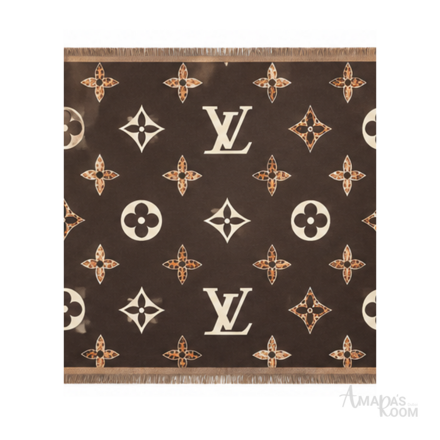 Louis Vuitton Scarf | Monogram Dark Brown