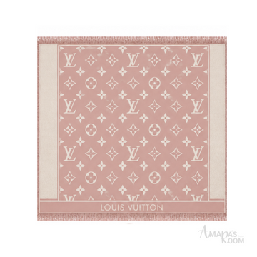 Louis Vuitton Scarf | Monogram Classic Powder Pink